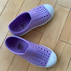 Girls Native Shoes- Size 12